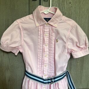 Girls Ralph Lauren Oxford dress size 7
